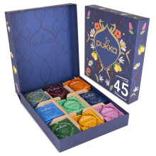 Pukka Herbs Premium Herbal Tea Selection Gift Set Box Ideal Gifts For Women & Men, Birthday, Anniversary & Self-Care Eco-Friendly Selection, 45 Tea