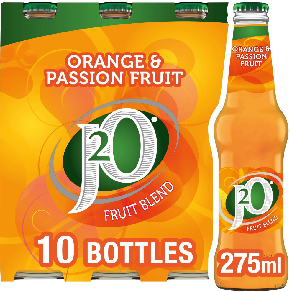 J2o Fruit Blend, And Passion Fruit, 10 X 275Ml Orange