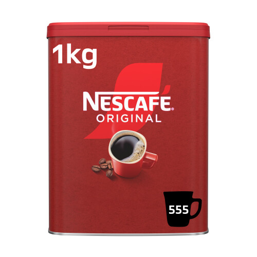 Nescafe NESCAF? Original Instant Coffee 1kg Tin, packaging may vary