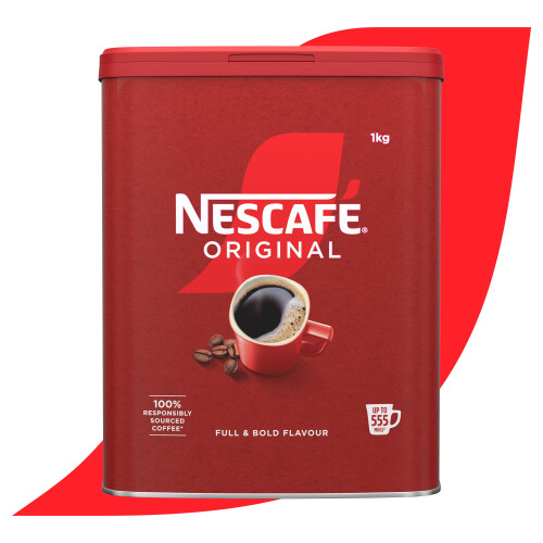 Nescafe NESCAF? Original Instant Coffee 1kg Tin, packaging may vary 1