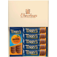 Chocohugs Terry?s Orange Chocolate Gift Hamper Box | Terry?s Orange Lover Selection Box of Chocolates | Letterbox Gift | Chocolate Assortments | Sweet