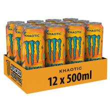 Monster Can Khaotic 500 ml (Pack of 12)