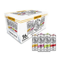 WHITE CLAW? | Variety Pack #1 | Alcoholic Sparkling Water with a hint of natural flavours | Light and Refreshing Taste | 4.5% ABV | 95 kcal | UK?s #1