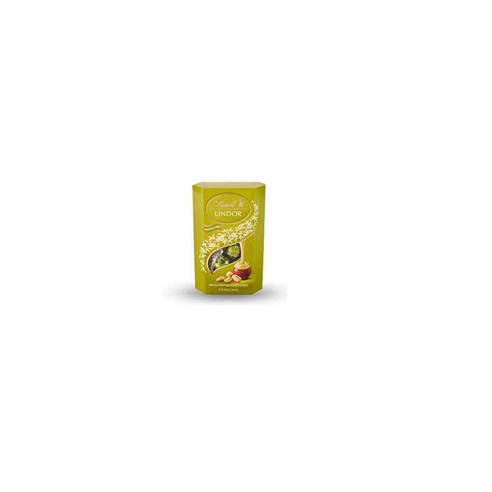 Lindt Lindor Pistacchio Milk Chocolate pralines Filled with Pistachio Cream 200g