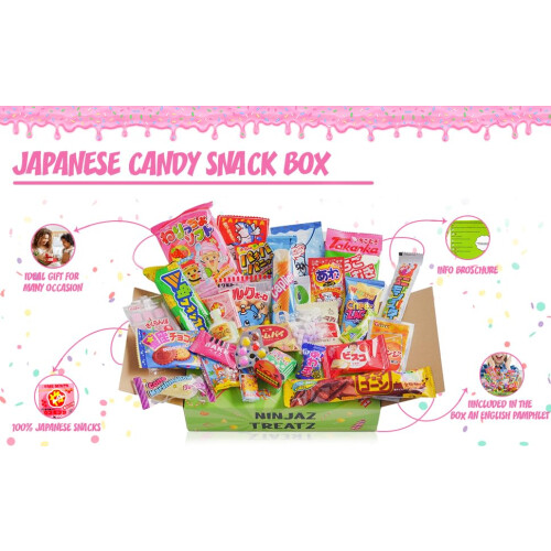 30 Japanese snack box Japanese sweets assortment (BOX) 1