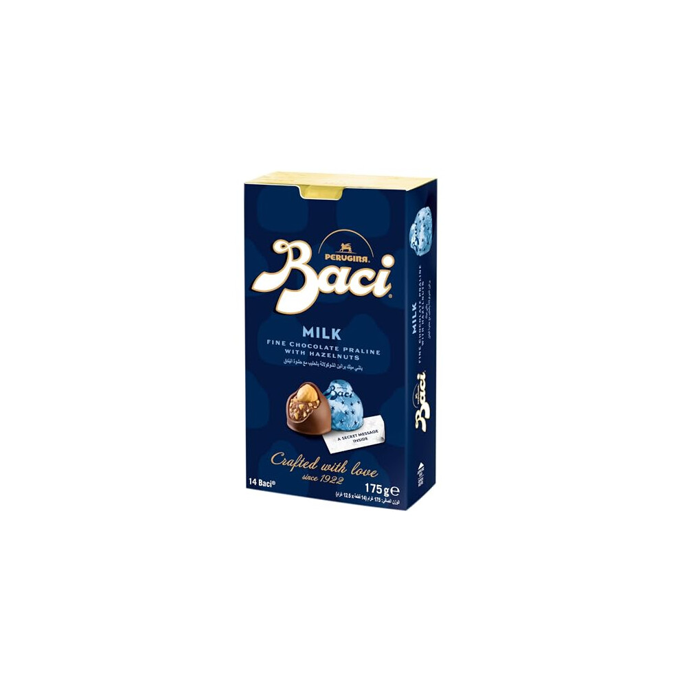 Baci Milk Bijou Chocolate, Fine Cocoa Truffle With Hazelnuts, 175 G (Pack Of 1)
