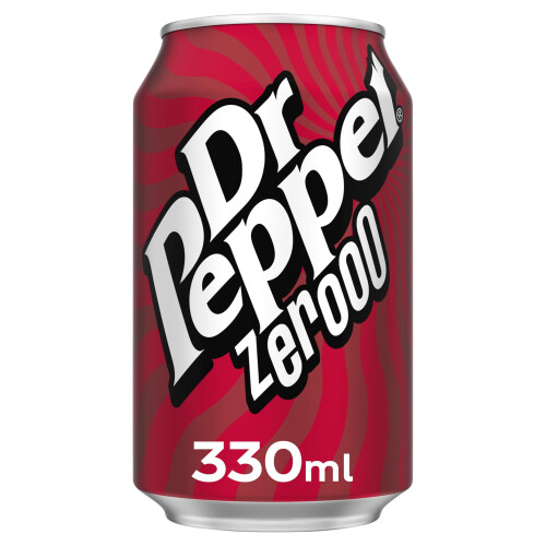 Dr Pepper Dr Pepper Can Zero 330 ml (Pack of 24)
