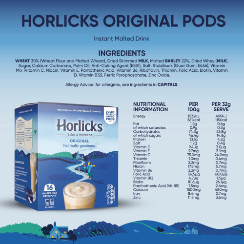 Horlicks Dolce Gusto Compatible Pods (Original, 48 Pods) 2