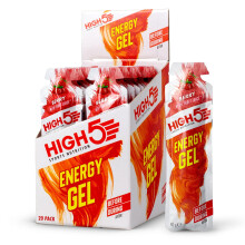 HIGH5 Energy Gels - Quick Release Sports Gels to Power Muscles for Peak Performance - Natural Fruit Juice & Caffeine-Free - On The Go Energy Boost for