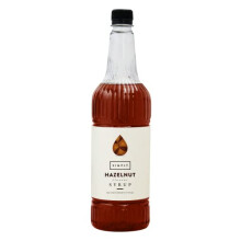 Simply Hazelnut Syrup, Vegan & Nut Free Flavoured Syrup for Coffee, Cocktails & Baking (1 Litre)