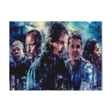 (Out Of The Furnace=684) Canvas Print Film Retro Movie Vintage Cinema Poster DIY Framed Kit Wall Art for Living Room Bedroom Decor 16x20 inch