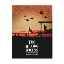 (The Killing Fields=5295) Canvas Print Film Retro Movie Vintage Cinema Poster DIY Framed Kit Wall Art for Living Room Bedroom Decor 16x20 inch