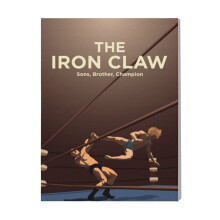 (The Iron Claw=7709) Canvas Print Film Retro Movie Vintage Cinema Poster DIY Framed Kit Wall Art for Living Room Bedroom Decor 16x20 inch