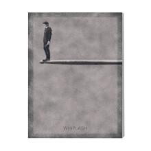 (Whiplash=2438) Canvas Print Film Retro Movie Vintage Cinema Poster DIY Framed Kit Wall Art for Living Room Bedroom Decor 16x20 inch