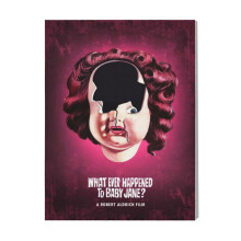 (What Ever Happened To Baby=2379) Canvas Print Film Retro Movie Vintage Cinema Poster DIY Framed Kit Wall Art for Living Room Bedroom Decor 16x20 inch