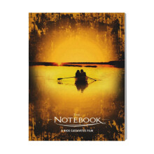 (The Notebook=6090) Canvas Print Film Retro Movie Vintage Cinema Poster DIY Framed Kit Wall Art for Living Room Bedroom Decor 16x20 inch