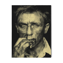 (James Bond=2950) Canvas Print Film Retro Movie Vintage Cinema Poster DIY Framed Kit Wall Art for Living Room Bedroom Decor 16x20 inch