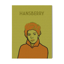 (Lorraine Hansberry=5215) Canvas Print Film Retro Movie Vintage Cinema Poster DIY Framed Kit Wall Art for Living Room Bedroom Decor 16x20 inch
