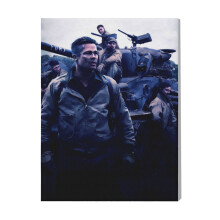 (Fury=4096) Canvas Print Film Retro Movie Vintage Cinema Poster DIY Framed Kit Wall Art for Living Room Bedroom Decor 16x20 inch