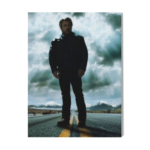 (Lost Highway=7882) Canvas Print Film Retro Movie Vintage Cinema Poster DIY Framed Kit Wall Art for Living Room Bedroom Decor 16x20 inch