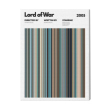 (Lord Of War Movie Print=8917) Canvas Print Film Retro Movie Vintage Cinema Poster DIY Framed Kit Wall Art for Living Room Bedroom Decor 16x20 inch