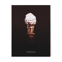 (Freaks=9802) Canvas Print Film Retro Movie Vintage Cinema Poster DIY Framed Kit Wall Art for Living Room Bedroom Decor 16x20 inch