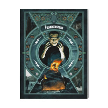 (Frankenstein Art=471) Canvas Print Film Retro Movie Vintage Cinema Poster DIY Framed Kit Wall Art for Living Room Bedroom Decor 16x20 inch