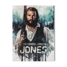(Free State Of Jones=2622) Canvas Print Film Retro Movie Vintage Cinema Poster DIY Framed Kit Wall Art for Living Room Bedroom Decor 16x20 inch