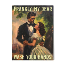 (Funny Bathroom Cottagecore=8746) Canvas Print Film Retro Movie Vintage Cinema Poster DIY Framed Kit Wall Art for Living Room Bedroom Decor 16x20 inch