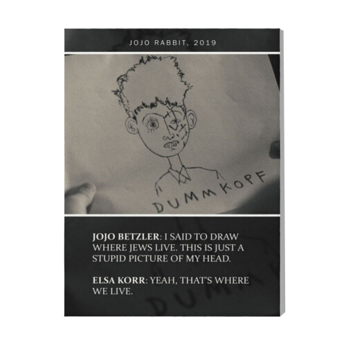 (Jojo Rabbit Quote 2=5125) Canvas Print Film Retro Movie Vintage Cinema ...