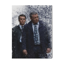 (Holden And Tench=6609) Canvas Print Film Retro Movie Vintage Cinema Poster DIY Framed Kit Wall Art for Living Room Bedroom Decor 16x20 inch