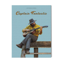 (Captain Fantastic=4327) Canvas Print Film Retro Movie Vintage Cinema Poster DIY Framed Kit Wall Art for Living Room Bedroom Decor 16x20 inch