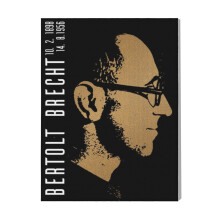 (Bertolt Brecht=2787) Canvas Print Film Retro Movie Vintage Cinema Poster DIY Framed Kit Wall Art for Living Room Bedroom Decor 16x20 inch