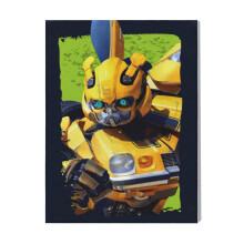 (Bumblebee Frame=8695) Canvas Print Film Retro Movie Vintage Cinema Poster DIY Framed Kit Wall Art for Living Room Bedroom Decor 16x20 inch