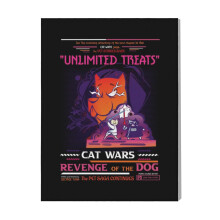 (Cats Warrior=639) Canvas Print Film Retro Movie Vintage Cinema Poster DIY Framed Kit Wall Art for Living Room Bedroom Decor 16x20 inch