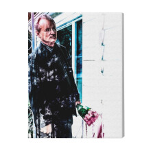(Broken Flowers 1=7062) Canvas Print Film Retro Movie Vintage Cinema Poster DIY Framed Kit Wall Art for Living Room Bedroom Decor 16x20 inch