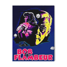 (Bob Le Flambeur 2=991) Canvas Print Film Retro Movie Vintage Cinema Poster DIY Framed Kit Wall Art for Living Room Bedroom Decor 16x20 inch
