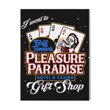 (Biffs Pleasure Paradise=1853) Canvas Print Film Retro Movie Vintage Cinema Poster DIY Framed Kit Wall Art for Living Room Bedroom Decor 16x20 inch