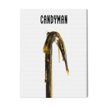 (Candyman Movie=7252) Canvas Print Film Retro Movie Vintage Cinema Poster DIY Framed Kit Wall Art for Living Room Bedroom Decor 16x20 inch