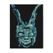 (Donnie Darko 1=5059) Canvas Print Film Retro Movie Vintage Cinema Poster DIY Framed Kit Wall Art for Living Room Bedroom Decor 16x20 inch