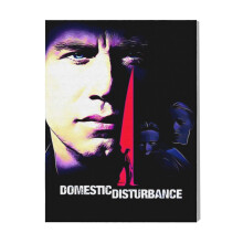 (Domestic Disturbance 1=9424) Canvas Print Film Retro Movie Vintage Cinema Poster DIY Framed Kit Wall Art for Living Room Bedroom Decor 16x20 inch