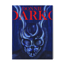 (Donnie Darko=4957) Canvas Print Film Retro Movie Vintage Cinema Poster DIY Framed Kit Wall Art for Living Room Bedroom Decor 16x20 inch