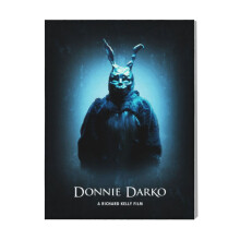 (Donnie Darko=4500) Canvas Print Film Retro Movie Vintage Cinema Poster DIY Framed Kit Wall Art for Living Room Bedroom Decor 16x20 inch