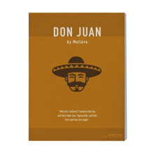 (Don Juan By Moliere=5039) Canvas Print Film Retro Movie Vintage Cinema Poster DIY Framed Kit Wall Art for Living Room Bedroom Decor 16x20 inch