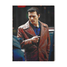 (Donnie Brasco=436) Canvas Print Film Retro Movie Vintage Cinema Poster DIY Framed Kit Wall Art for Living Room Bedroom Decor 16x20 inch