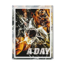 (A Day=2809) Canvas Print Film Retro Movie Vintage Cinema Poster DIY Framed Kit Wall Art for Living Room Bedroom Decor 16x20 inch
