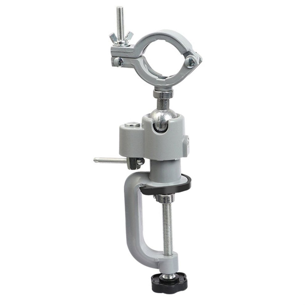 Table Vise, 360 Degree Bench Rotate Clamp-On Grinder Holder, Electric Drill Stand Bracket, Universal Machine Tools 4851067628142