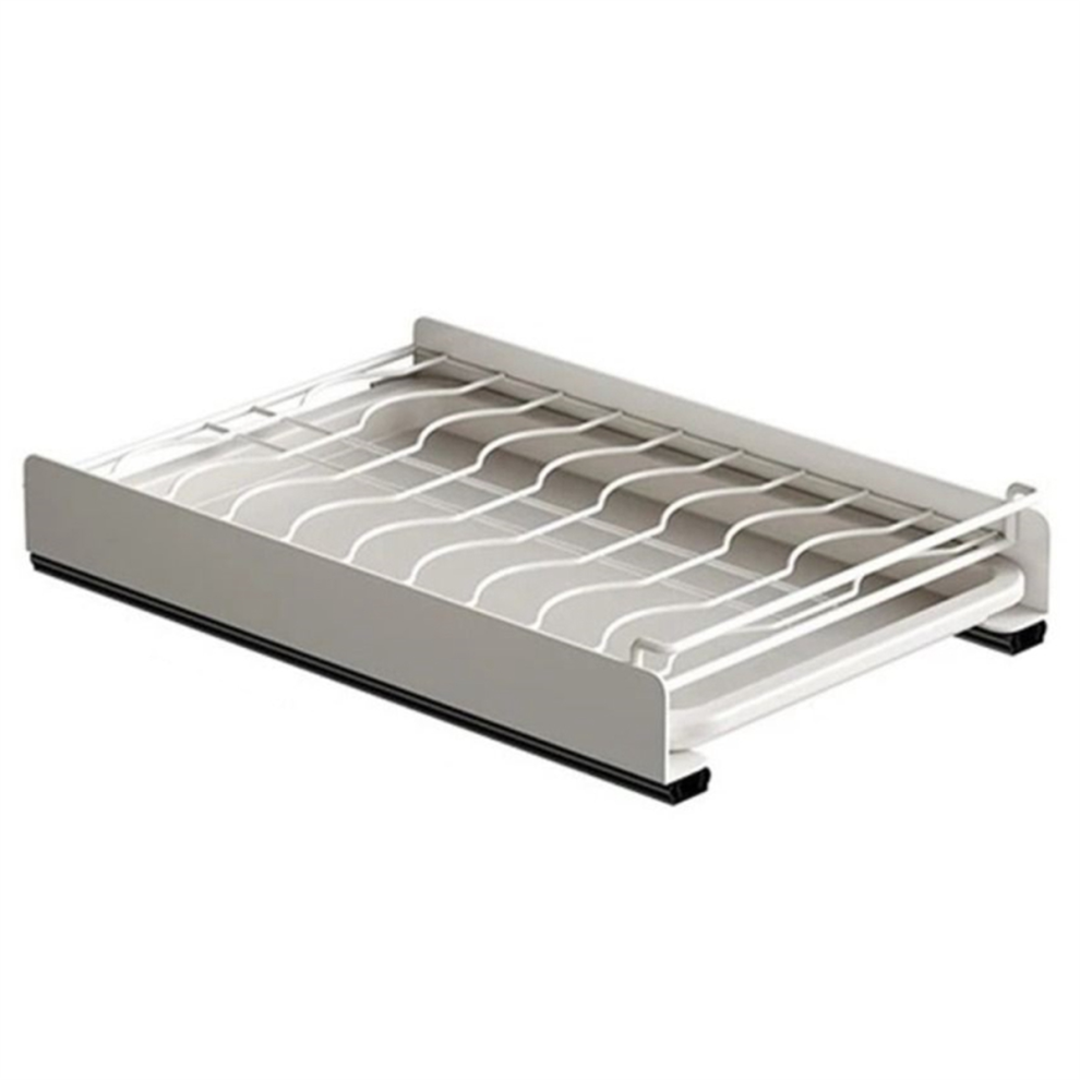 Étagère de rangement coulissante pour armoire, plateau de rangement, accessoires de cuisine A