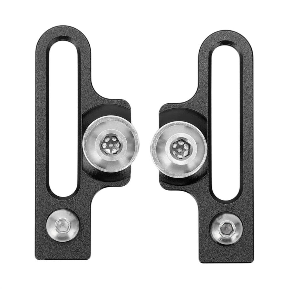 Plaquettes de frein pour vélo, 2 pièces, adaptateur d'étrier en aluminium allongé, support de serrage de frein allongé