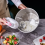 Salad Spinner Fruit Spinner Filter Home Kitchen Salad Spinner, Lettuce Spinner, Fruit Washer Black Liner 6